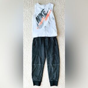 #63
Gray Casual Sweats with Elastic Waistband